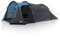 your GEAR Zelt Sopero 4 Personen Tunnelzelt mit Seiteneingang Wohnraum Fenster Wasserdicht 5000 mm UV 50+ Schutz Blau Grau