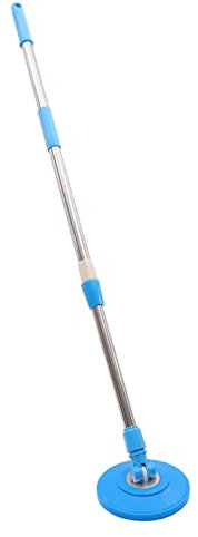 PLAFOPE Mango de Trapeador Giratorio de Cedro con Mango de Fregona de Acero Inoxidable
