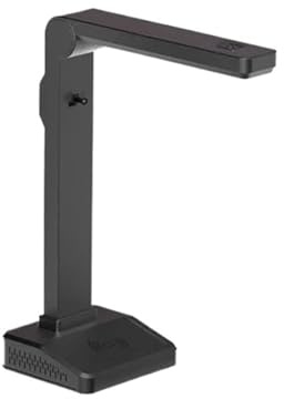 Scanner de Livres, Scanner de Documents A4 Portable et Pliable, 500 Millions Pixels, Double caméra, Livre,pour Photos/Cartes d'identité/manuscrits de Bureau