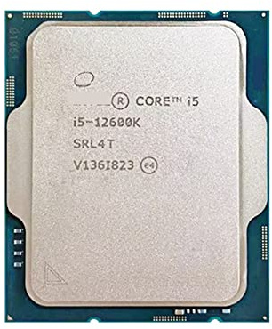 c I5-12600K Nouveau I5 12600K 3.4 GHz dix cœurs Seize Fils L3 = 20 M 125 W Prise en Charge DDR4 DDR5 CPU de Bureau LGA 1700