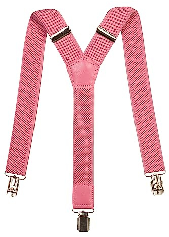 Olata Bretelle per Bambini 5-12 Anni, Tinta Unita con Clip, 30 mm | Bretelle regolabili a Y da 30 mm per 5–12 anni, con clip robuste.