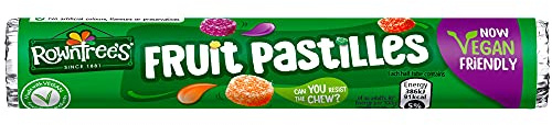Nestlé Rowntree's Fruit Pastilles Vegan Friendly Sweets Tube - 1x32
