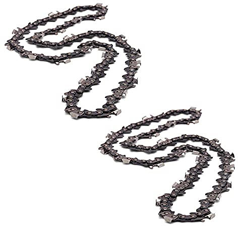 2x Catena per motosega 72 Maglie - Passo .325 - Spessore 1,3mm - Compatibili Oregon - Alta Qualità (2x Catena 72 maglie)