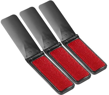 ADOCARN 3 Pezzi Spazzole per Rimozione Lanugine Riutilizzabile per Abbigliamento Pulitore per Animali Domestici Design Eletrostatico per Lenzuola Facile Usare e Portatile