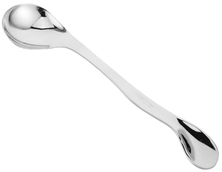 Alipis Ecklöffel für Linksfütterung Essbesteck für Senioren und Menschen mit Behinderung Ergonomisches Design für Einfache Handhabung für Pflegeeinrichtungen und Zuhause
