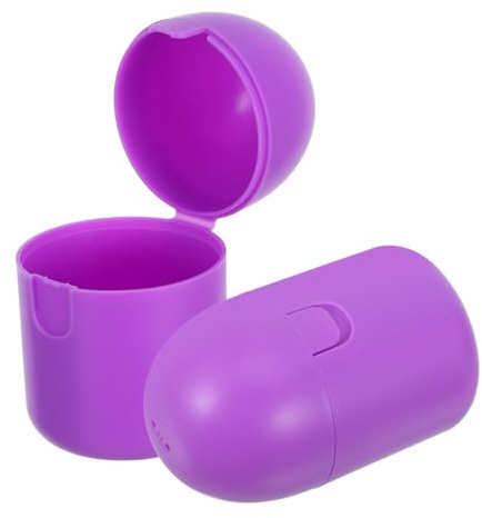 UPKOCH Lot De 2 Boîtes De Rangement Pour Tasses Menstruelles En Plastique Réutilisables, Portables Et Légères, Couleur Violette, Adaptées Pour Voyage Et Activités Extérieures, Pour Femmes