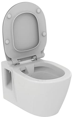Ideal Standard Wand WC CONNECT Spülrandlos Kombi-Pack mit WC Sitz Softclose IDEAL PLUS