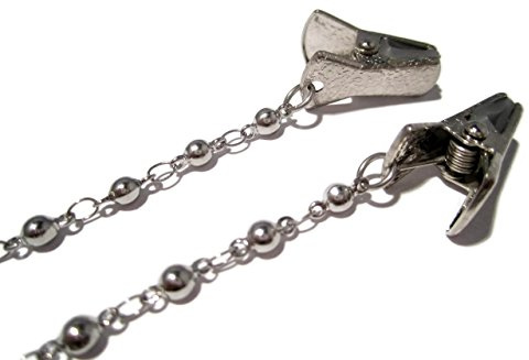 ATLanyards Eyeglass Chains Women & Men - Ball Chain Clip - Eyeglass Holders Around the Neck - Sun Glasses Strap - Eye Glass Chain Necklace