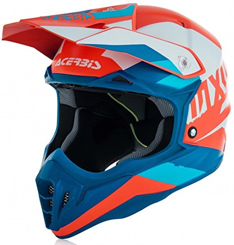 Helm Impact 3.0 weiß/blau XXL