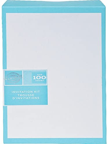 Gartner Studios 76038 gar76038 Printable Invitations White, 100pk,5.5 x 8.5