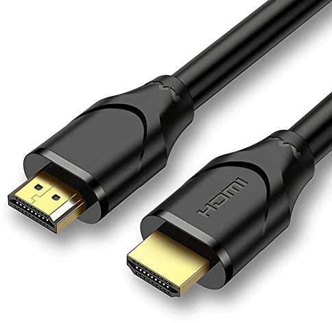 CABLEPELADO Cable Hdmi ethernet contactos Dorados - Audio - Soporte Multifuncional - Alta definicion - Compatible PC, PS4, PS5, Xbox, Smart TV - 0.5 Metros