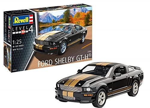 Revell RV07665 07665 7665 1:25 Shelby GT-H (2006) Plastic Model Kit, Various, 1/25
