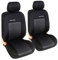 eSituro Lot de 2 Housses Siège Voiture Avant, Universelle, Simple, Gris