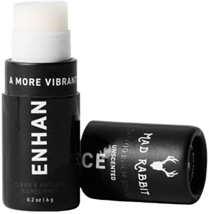 Mad Rabbit Enhance Tattoo Balm Stick-Tattoo Aftercare Brightener & Moisturizer, Clean, Color Enhancement, Fragrance-Free (.2oz)