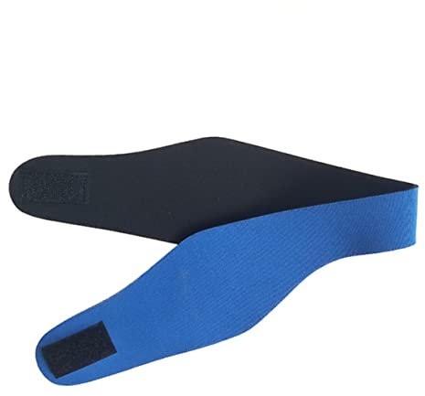 Garneck 2stücke Neopren Schwimm Stirnband Für Junge Mädchen Und Erwachsene Verstellbar Ohrenschutz Für Yoga Und Wasseraktivitäten Blau