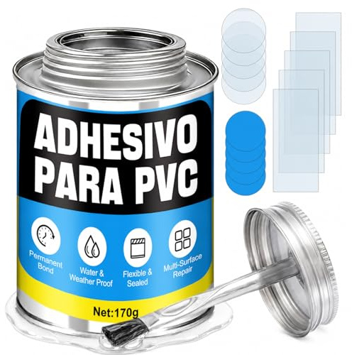 XINGHUO Colle PVC Piscine, Colle PVC, 170 g, Durcissement Rapide et Adapté