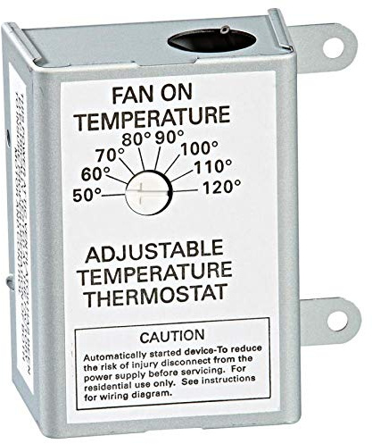 AIR VENT 58033 Single Speed Adjustable Thermostat