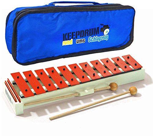Sonor SG Glockenspiel Sopran + keepdrum Tasched für Glockenspiel Blau