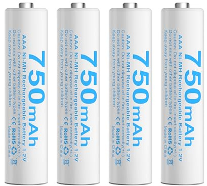 Akku 4 x AAA 750mah für Telefon Gigaset (4)