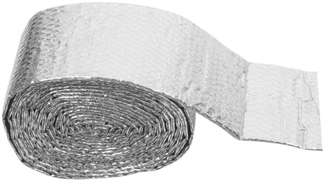 Gatuida Reflective Insulating Foam for Duct Insulation Foil Bubble Film for Greenhouse Pipeline and Window Insulation in Winter