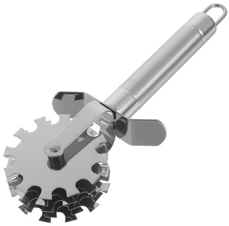 Kichvoe 1 Pz Inteneritore per Carne Acciaio Inossidabile Ruote Utensile Compatto Bistecche e Maiale Facile da Usare e Gadget Versatile per Intenerire e Schiacciare Noci