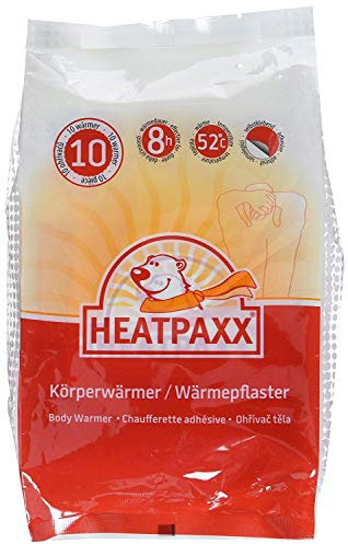 HeatPaxx Körperwärmer | 10 Wärmepflaster | EXTRA WARM | Dünnes und leichtes Wärmepflaster für Bauch und Rücken | punktgenaue Wohlfühlwärme | Bodywärmer – Rückenwärmer (10)