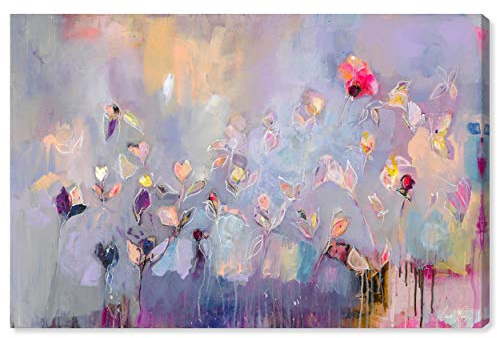 The Oliver Gal Artist Co. Abstract Wall Art Canvas Prints '18366 Michaela Nessim - Infinitely Divine' Home Décor, 24 x 16, Purple, Pink