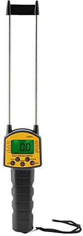 Portable Hay Meter, Digital LCD Meter for Wheat Corn Rice Peanut Soybean