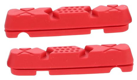 CORHAD 1paar Fahrrad Bremsbeläge Für Mountainbikes Und Rennräder Leise Langlebig Und Installieren Geeignet Für Aluminiumfelgen Und Faltfahrräder