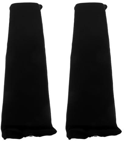 TOYZFRIENDY Copri Braccioli Imbottiti per Sedia da Ufficio da Gioco, Rivestimento Elastico Traspirante con Base Antiscivolo, Protezione Morbida e Lavabile per Braccioli da 48x9 Cm, per Uso