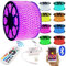 ZOHAR 20M Warmweiß LED Lichtschlauch 23 Tasten RF Fernbedienung Kontrolliert LED Strip Streifen Lichtband Wasserdicht IP65 Lichterkette Lichterschlauch für Bar Party Garten Haus Beleuchtung