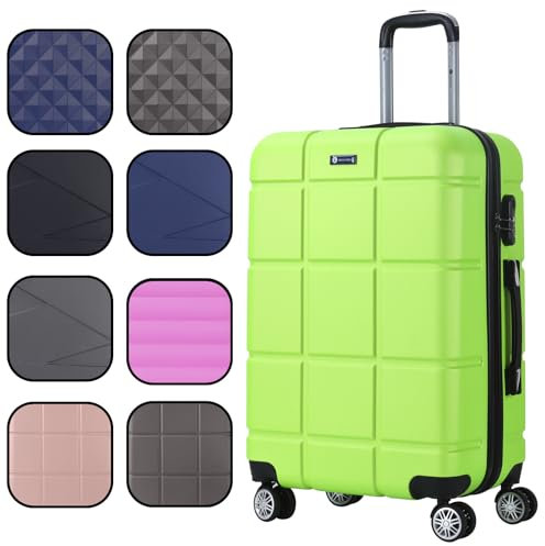 Int'x Koffer Reisekoffer Hartschalenkoffer Rollkoffer Handgepäck XHA160 Größe M