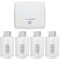 Homematic IP Heizungssteuerung für 4 Heizkörper zur Einzelraumregelung mit App., Weiß (Thermostat Pure)