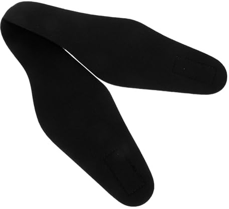 IMIKEYA Djustable Swim Headband for Boys and Girls Adults Diving Ear Protection Headband Waterproof Yoga Hair Band Black