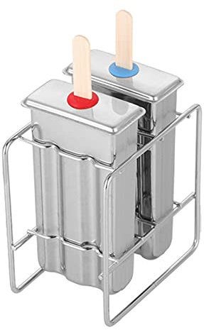 Moldes de acero inoxidable para hacer helados