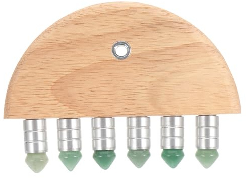 DEARMAMY Dispositivo De Para Masaje Tabla De Raspado De Inoxidable Herramienta De Raspado Para Puntos De Acupuntura Uso Cuerpo