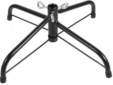 VALICLUD Supporto per Albero di Natale Supporto per Albero Pieghevole per Albero Artificiale in Ghisa Base per Albero di Natale Decorazioni per Feste Natalizie 35cm Adatto per alberi Natale