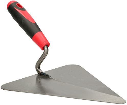 KOTARBAU® Maurer Truelle triangulaire soudée en acier inoxydable 220 mm