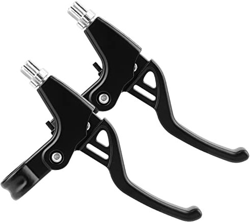 Jupsk Fahrradbremshebel, Fahrrad Handbremsen Hebel Radfahren Bremshebel Aluminiumlegierung Lenker Bremshebel Griff 2,2 cm Durchmesser für die meisten Fahrräder