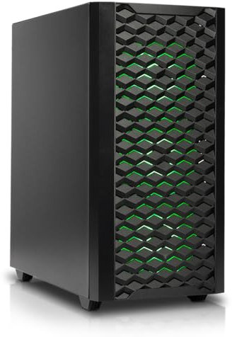 Gaming PC Ryzen 7 5700X 8X 4.6 GHz, 16 GB DDR4 RAM High Speed, 1TB M.2 SSD, RTX 4060 8GB, Win 11 Pro