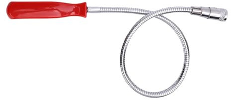 Outil de Ramassage Magnétique Puissant Flexible avec Lumière LED pour la Maintenance Automobile