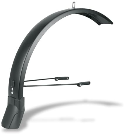 Urban Arrow - Parafango anteriore per ruota anteriore da 20 (accessori per bicicletta, spoiler flessibile, sistema di sicurezza ESC, robusta struttura sandwich in alluminio/plastica, appositamente