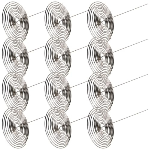 BESTYASH 12 piezas teteras colador de goteo duradero y seguro con diseño de resorte en espiral, colador de cocina para té suelto y preparación de té