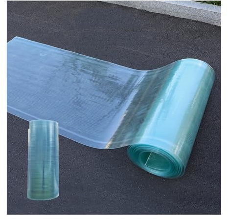 ZXCVBNAS UV Resistant Greenhouse Clear Film，Clear Polycarbonate Roofing Sheet，Clear Polycarbonate Roofing Sheet,Greenhouse Shed Canopy，for Greenhouse，Covered Walkways(W1.2xL7m/3.9x23ft)