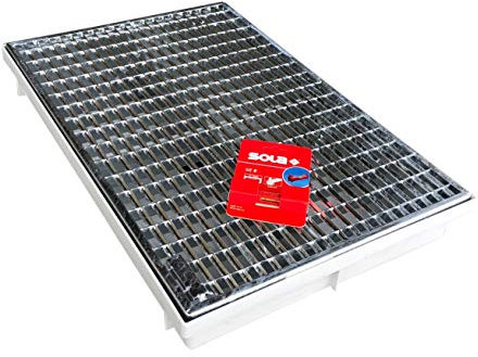 ACO Maschenrost 60 x 40 mit Vario Light Bodenwanne und Schnurwasserwaage