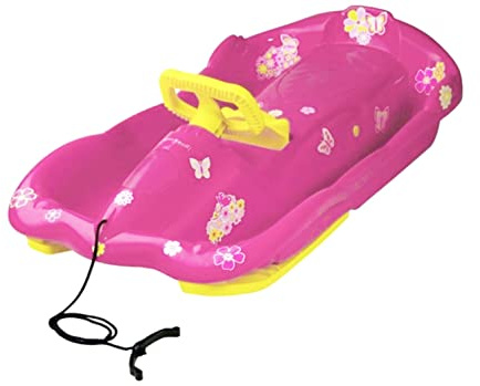 Alpengaudi Ski-Bob Rodel Pink One Size