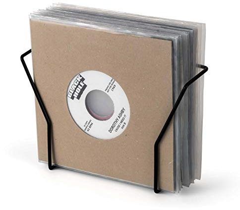 Glorious Vinyl Set Holder smart 7'' - contiene fino a 25 vinili nel formato 7''', costruzione leggera e stabile in metallo