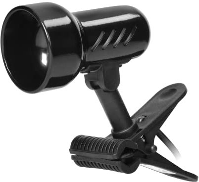 Virone KELLY Lámpara Pinza 40W E14 Acero + Plástico (Negro)