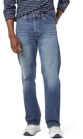 Levi Strauss Signature Gold Men's Loose Fit Jeans, Rolling Dune, 32Wx34L