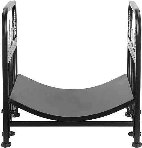 JUGALIADC Oortalegna Portalegna per Caminetti Portalegna per Interni Mini Camino Domestico Portalegna per Legna da Ardere Metallo